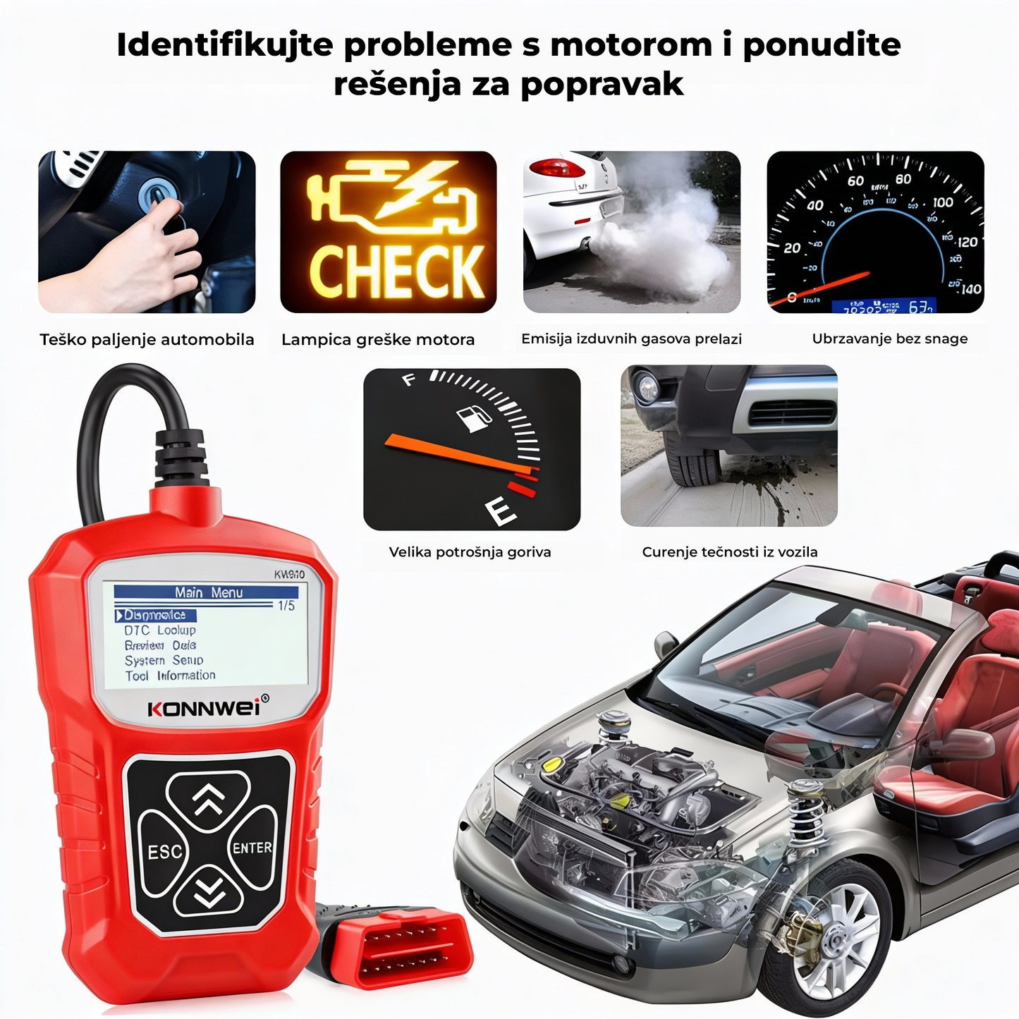 DIJAGNOSTIKA ZA AUTO