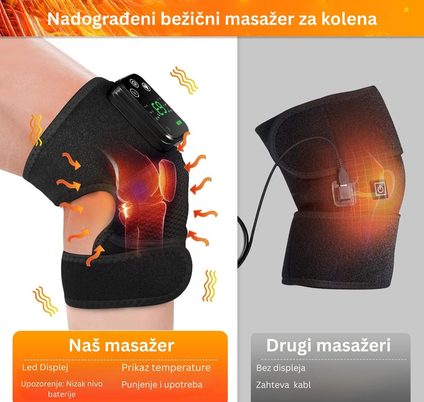 MASAŽER ZA KOLJENA