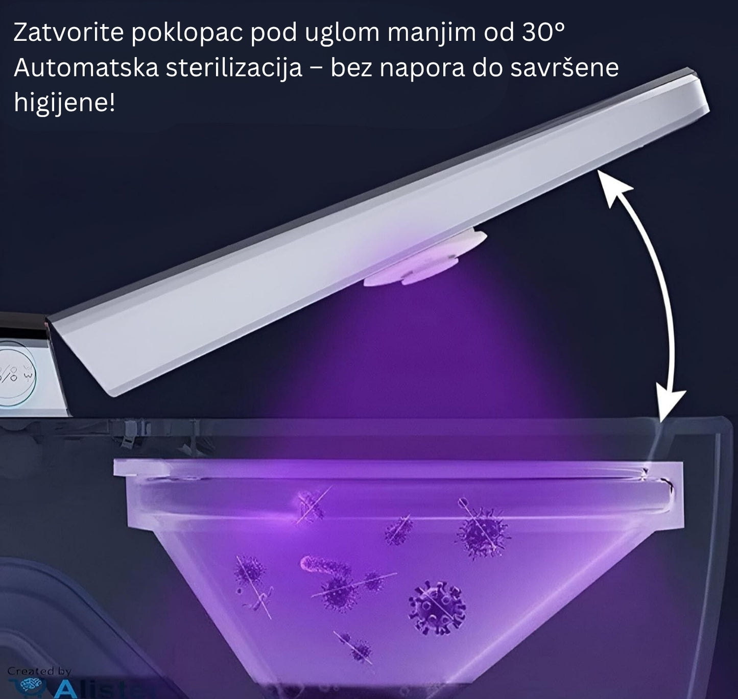 STERILIZATOR WC ŠOLJE