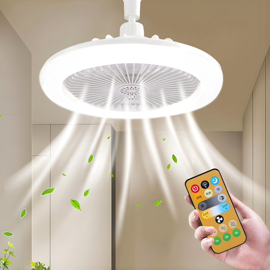 U 1 VENTILATOR I LED LUSTER