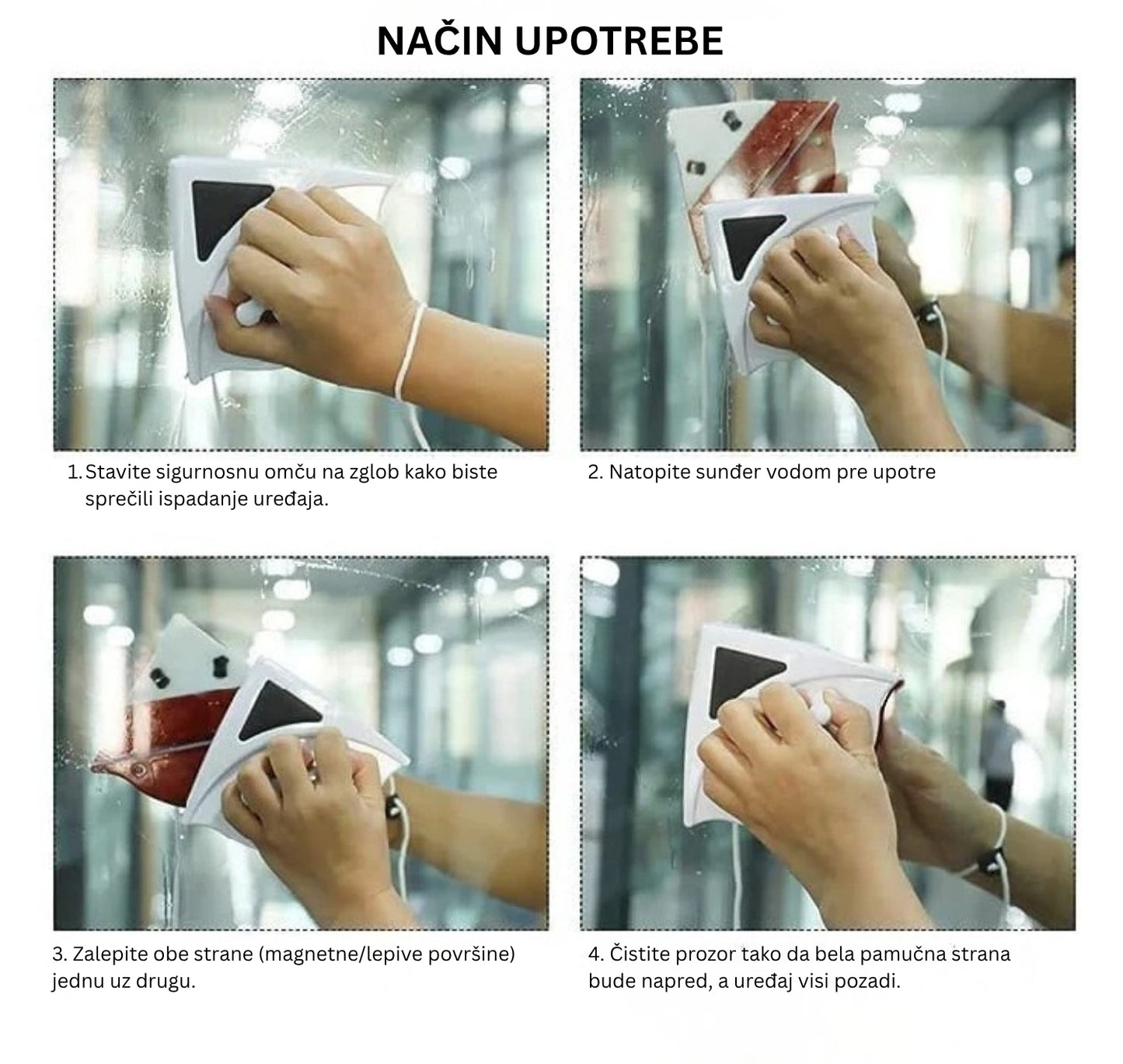 MAGNETNI ČISTAČ PROZORA